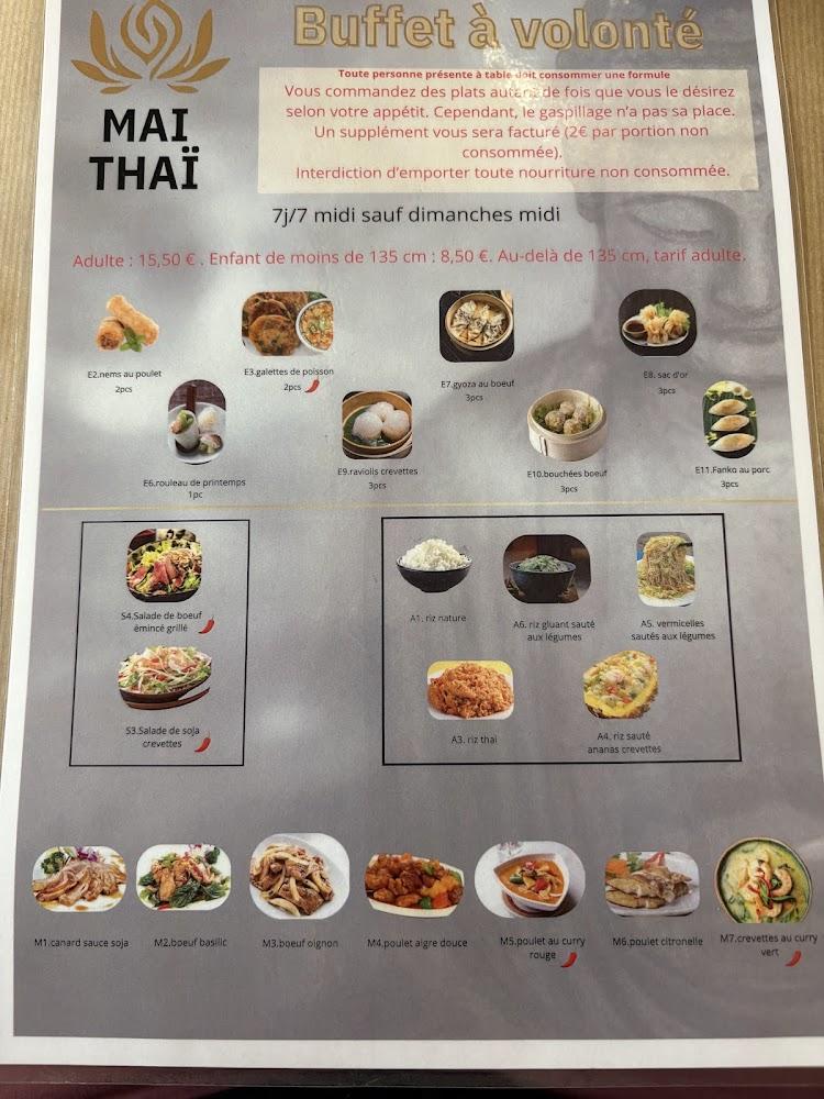 Maï Thai - Menu Image 4